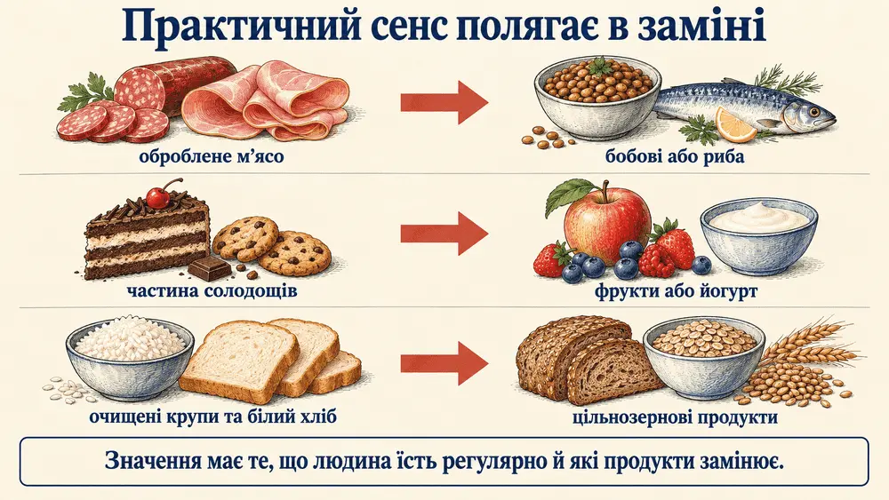 Практичний сенс середземноморської дієти