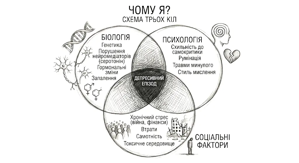 Причини виникнення деперсії