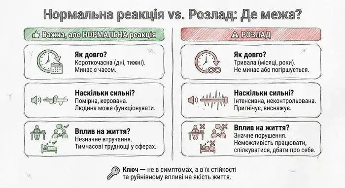 Як відрізнити норму від патології