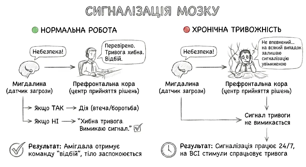 Як тривожність стає хронічною