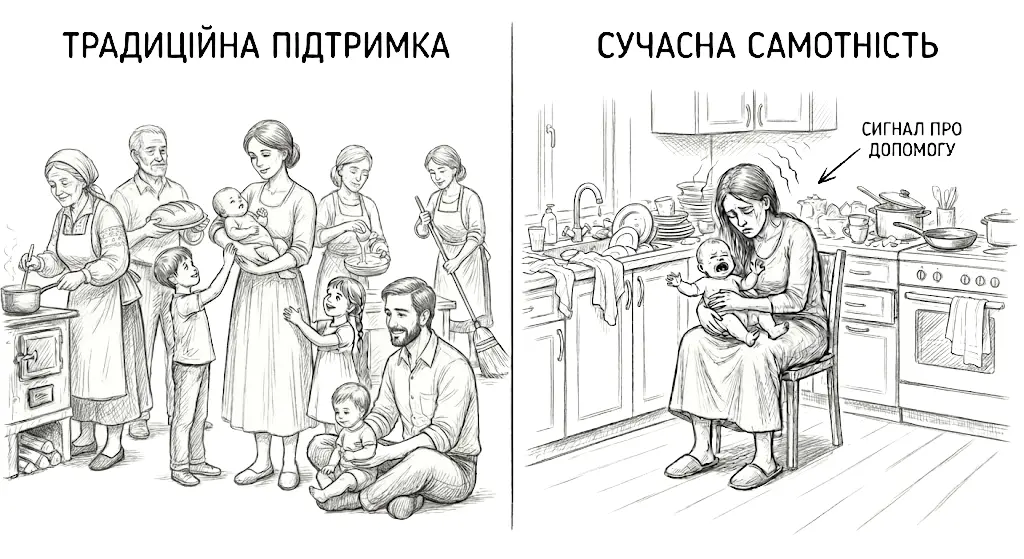 Як відсутність підтримки може призводити до депресії