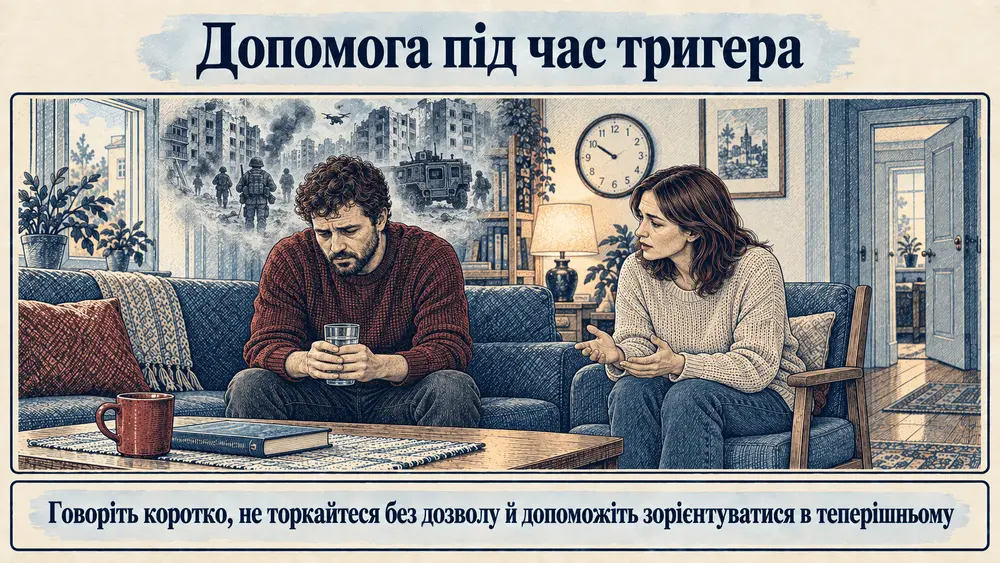 Допомога при флешбеках