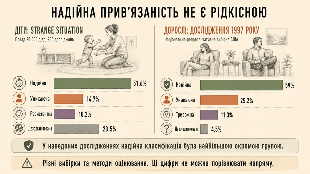 Надійний тип прив’язаності: як виглядає близькість без втрати себе